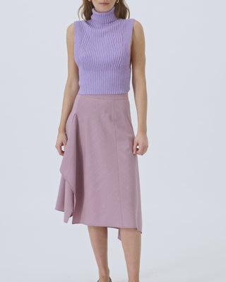 Retori Asymmetrical Skirt Iris - Ready To Wear - Luxury Skirts for Women