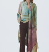 Retori Scarf Dress Multicolor - Ready To Wear - Luxury Dresses for Women