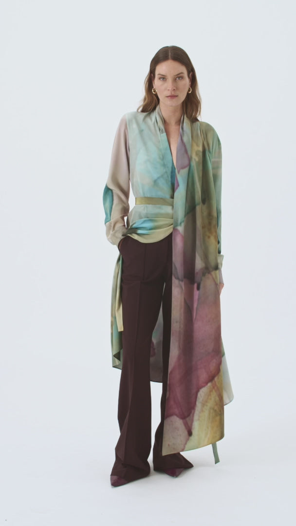 Retori Scarf Dress Multicolor - Ready To Wear - Luxury Dresses for Women