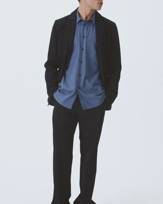 Retori Denim Single Breasted Blazer Navy - Ready To Wear - Luxury Coats & Jackets for Men